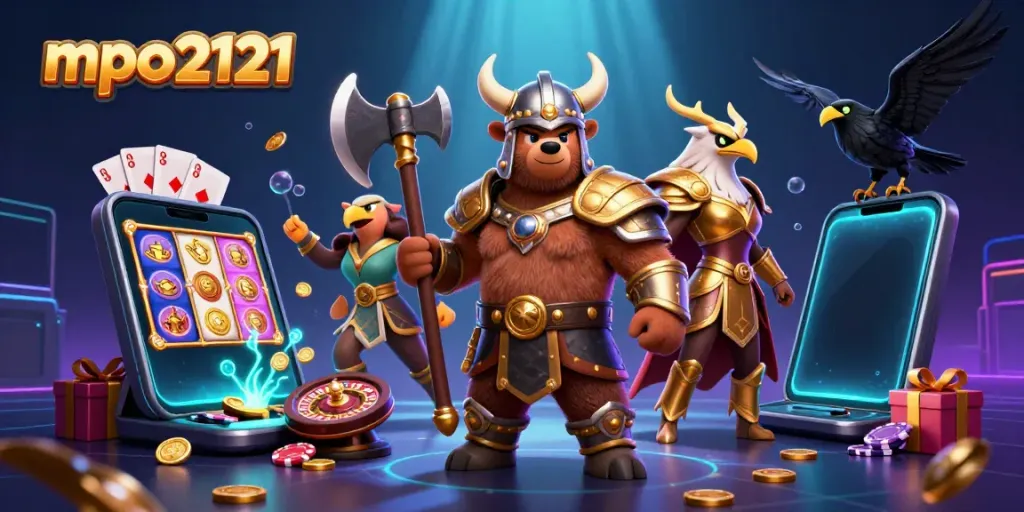 Mainkan slot gacor di mpo2121 dengan karakter Viking dan elemen permainan menarik.