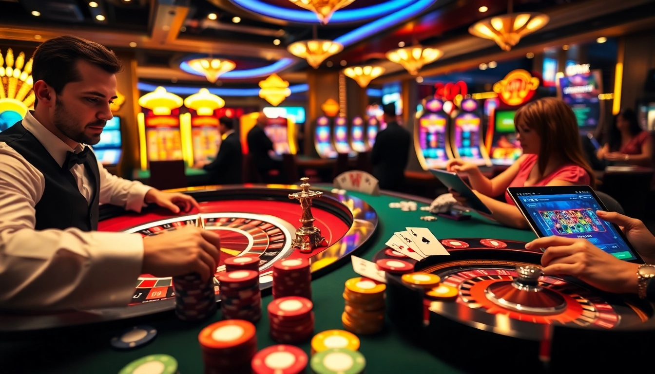 Engage in thrilling gambling experiences at https://nk88s.net/ with vibrant poker tables and exciting slot machines.