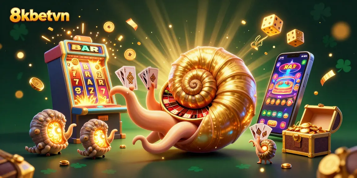 Engage in thrilling online gaming at 8kbetvn, featuring roulette and jackpot excitement in a vibrant 3D scene.