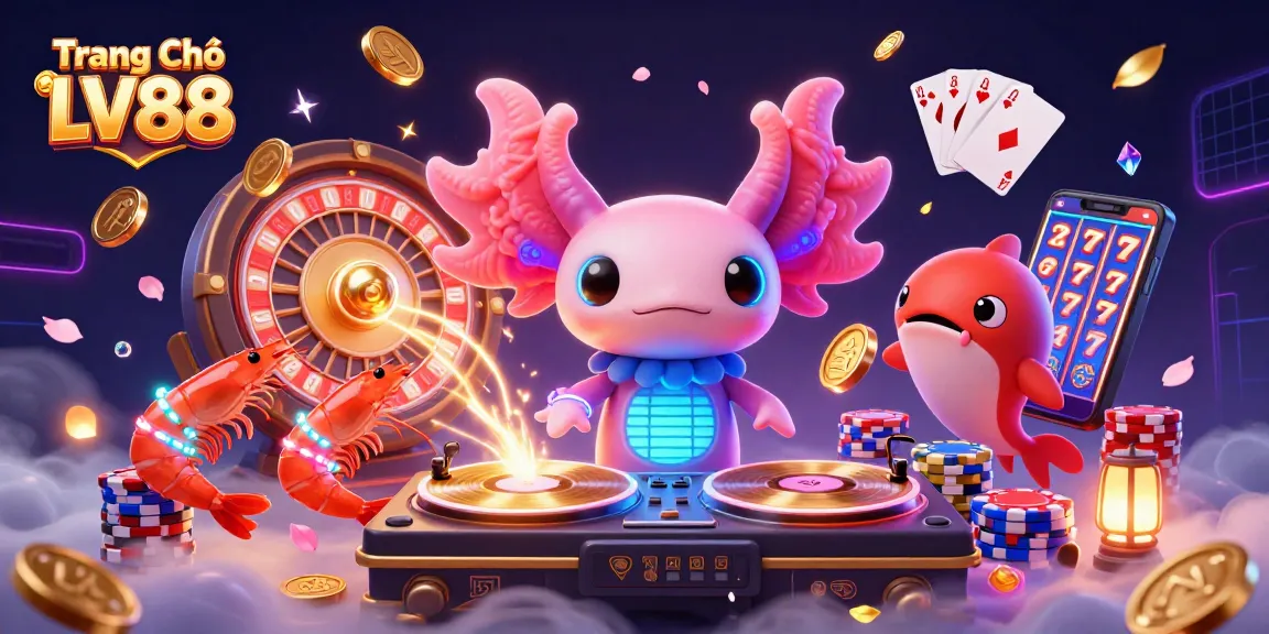 Experience thrilling jackpots and wins at Trang Chủ LV88 with a vibrant underwater casino scene.