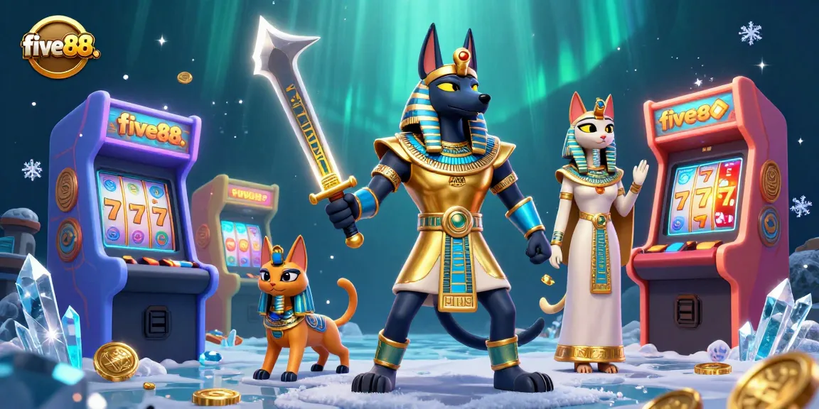 Experience thrilling casino action with five88. in a vibrant 3D world of ancient deities.